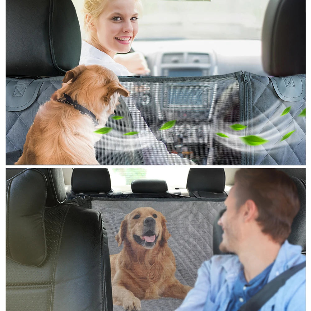 Luxurious PETRAVEL Waterproof Dog Car Seat Cover – Premium Hammock Protector for Safe and Comfortable Pet Travel