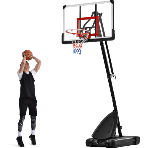 Height Adjustable Basketball Hoop System 7.5ft-10ft