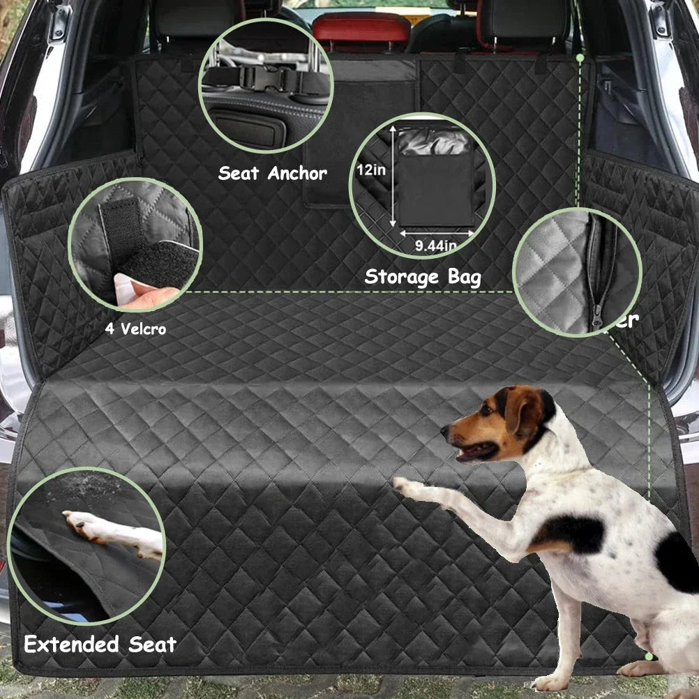 Luxurious Waterproof Dog Car Seat Cover 6