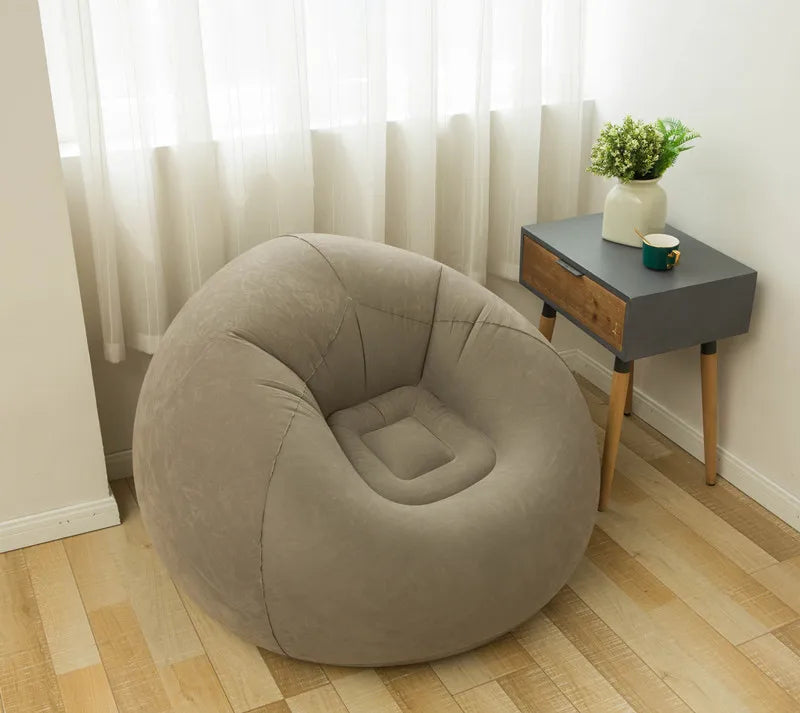 Large Lazy Inflatable Sofa Chairs PVC Lounger Seat Bean Bag Sofas Pouf Puff Couch Tatami Living Room Supply