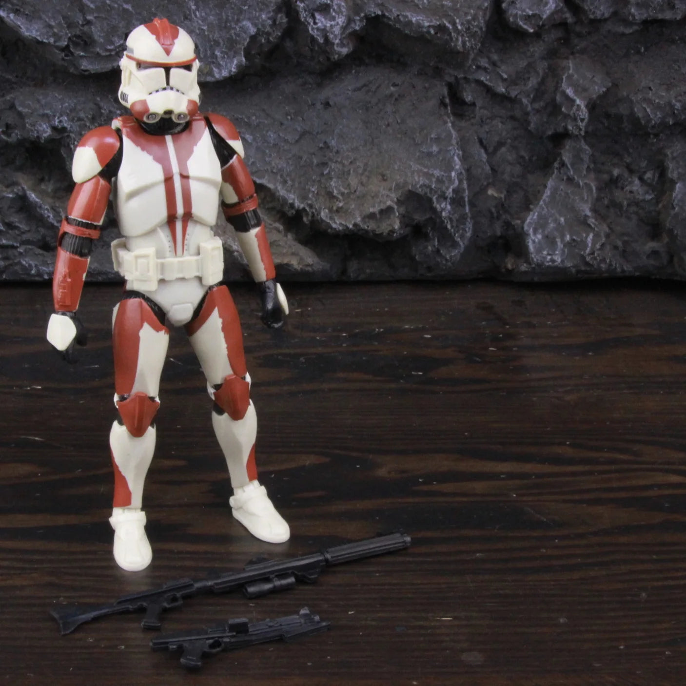 Star Wars Captain Enoch 187th Battalion Sharp Shooter 6" Clone Trooper Action Figure - Phase 2 Episode II