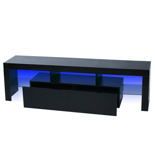 Modern TV Stand with LED Light – Stylish Entertainment Center for Your Living Room