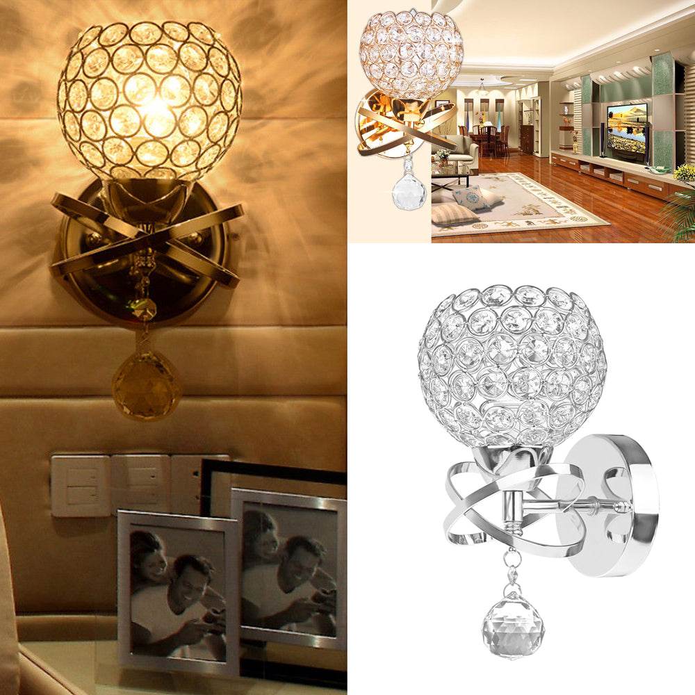 Modern Crystal Pendant Wall Lamp – Stylish Lighting for UK, US, CA & AU Homes