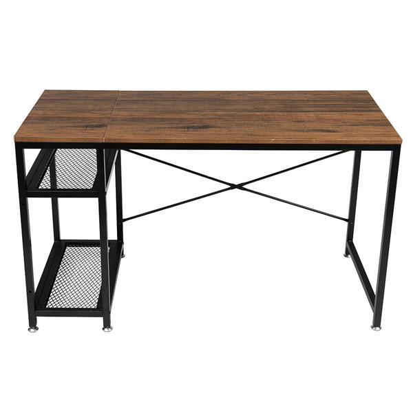 Stylish Wooden Computer Desk for Home Office - Durable & Functional